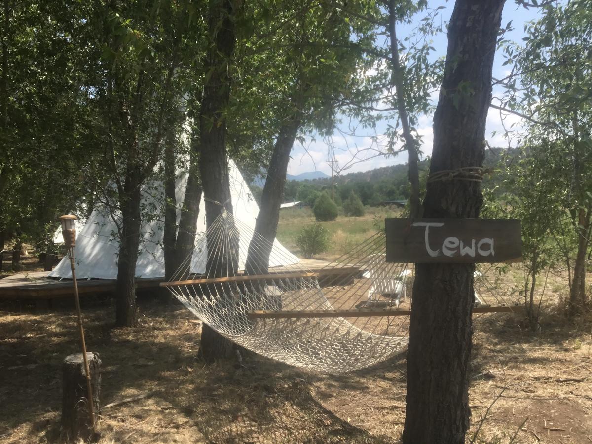 Taos Goji Farm & Eco-Lodge Retreat Arroyo Seco Bagian luar foto
